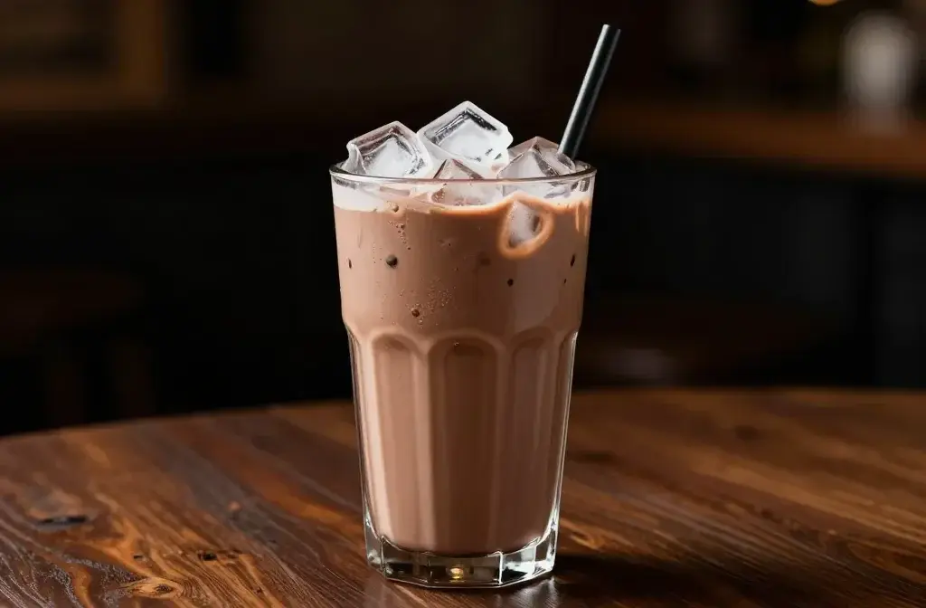 Iced Chocolate Milk Drink
