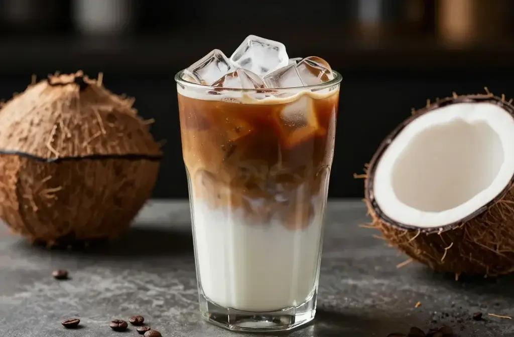 Iced Coconut Milk Coffee