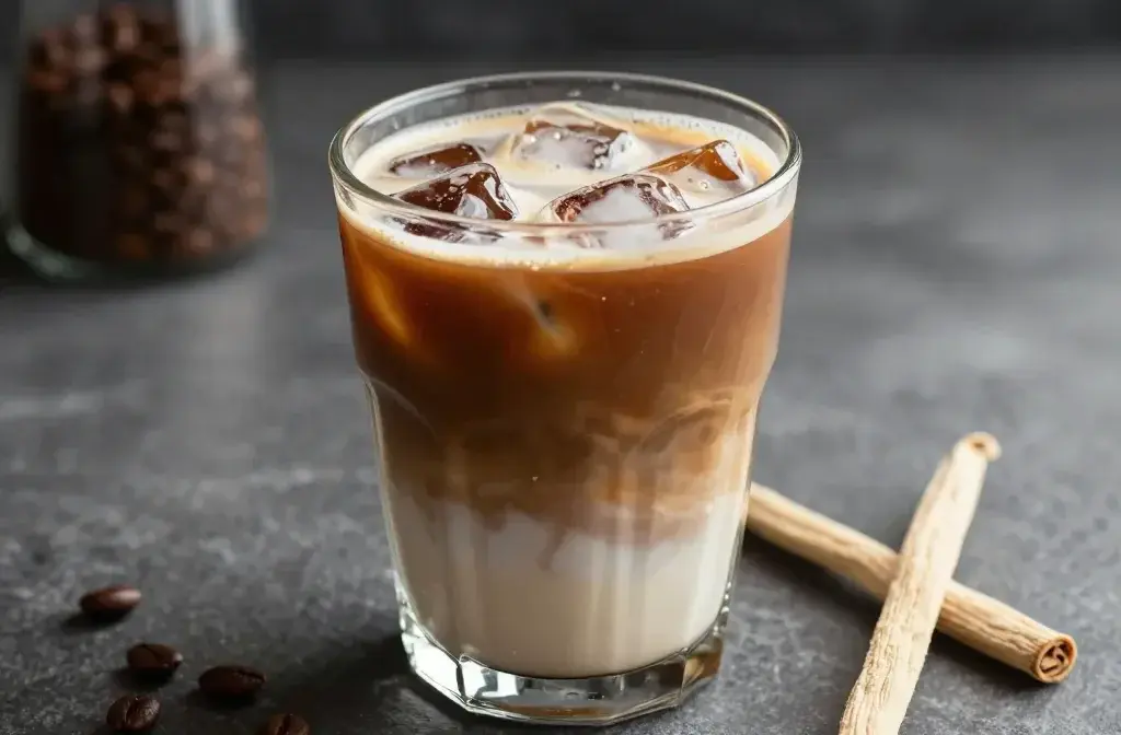 Homemade Iced Coffee with Vanilla
