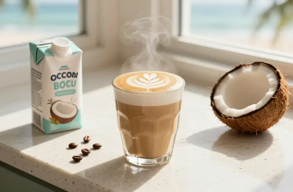 Coconut Milk Latte Recipe That Tastes Like Vacation