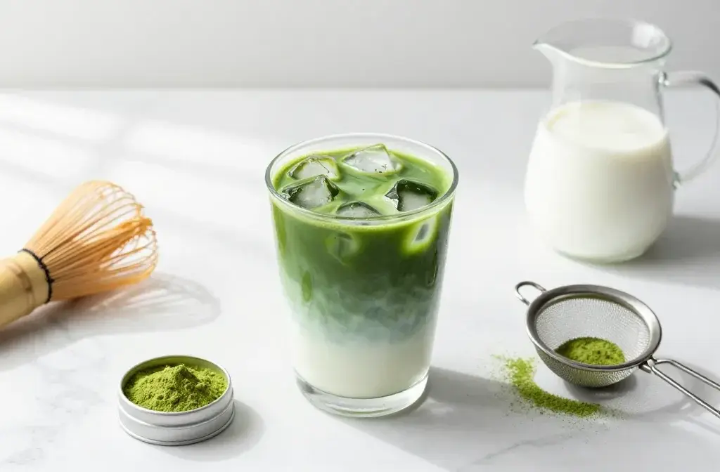 Level Up Your Iced Matcha Latte at Home in 5 Minutes