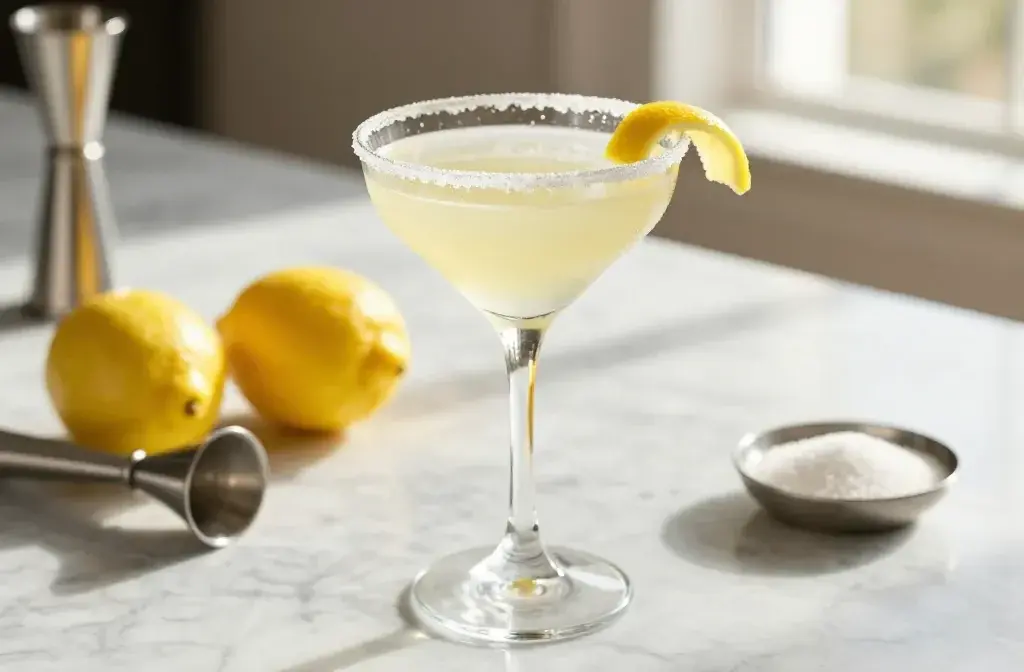Lemon Drop Martini That Tastes Like Sunshine
