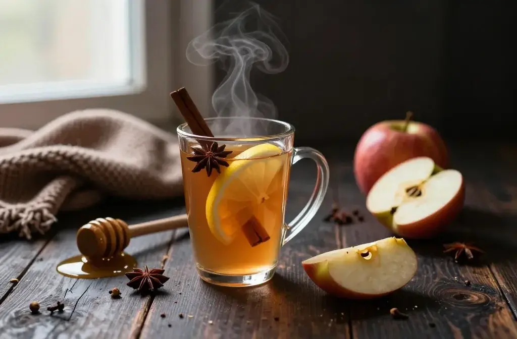 Spiced Apple Hot Toddy
