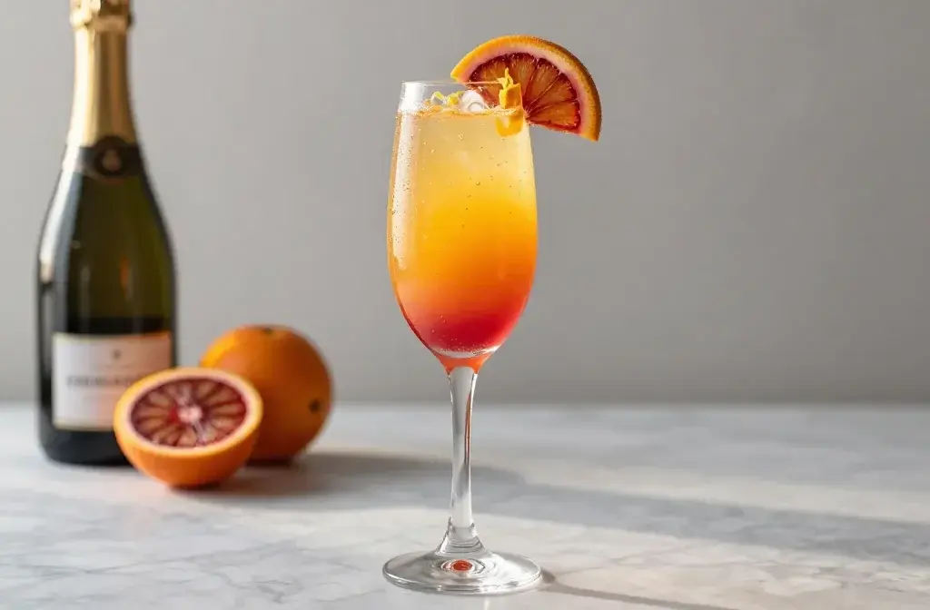 Blood Orange Mimosa That Steals the Brunch Spotlight