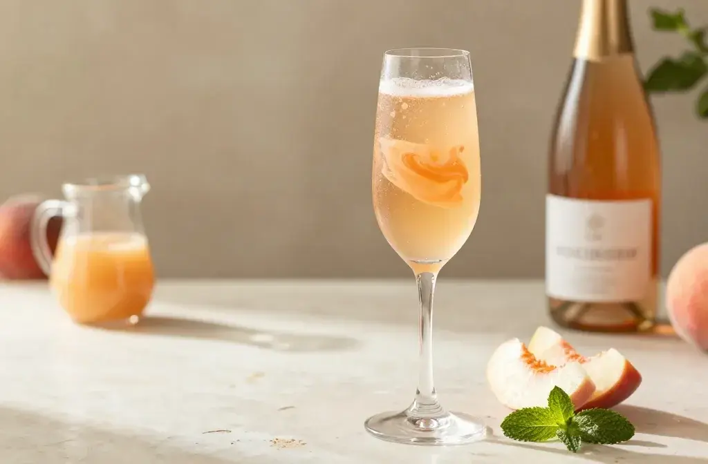 Peach Bellini Magic the Brunch Bubbly You Need