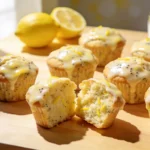 Glazed Lemon Poppy Seed Muffins: Sunshine in a Bite
