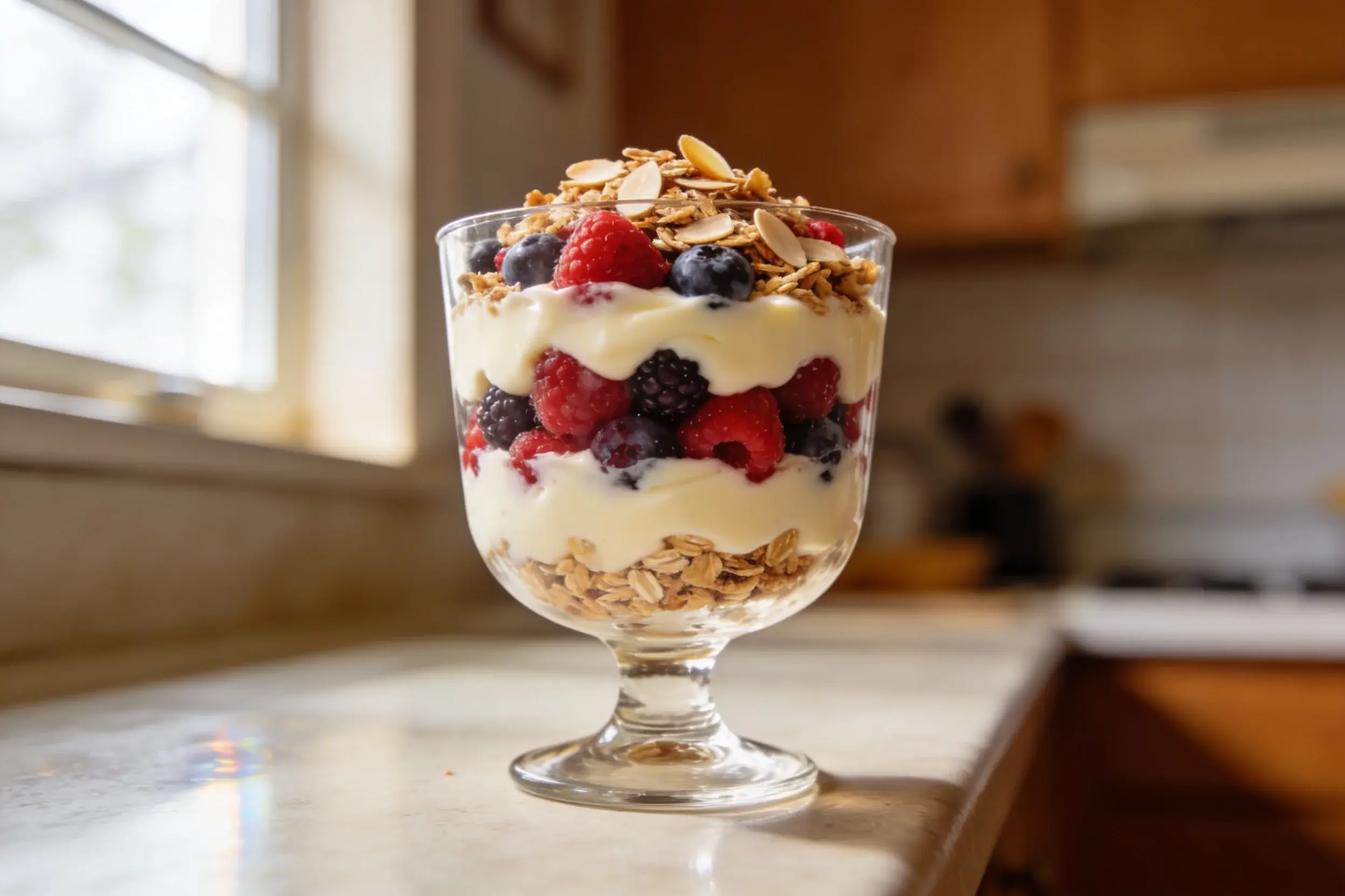 Vanilla Pudding Berry Parfaits: a Cozy Quick Treat