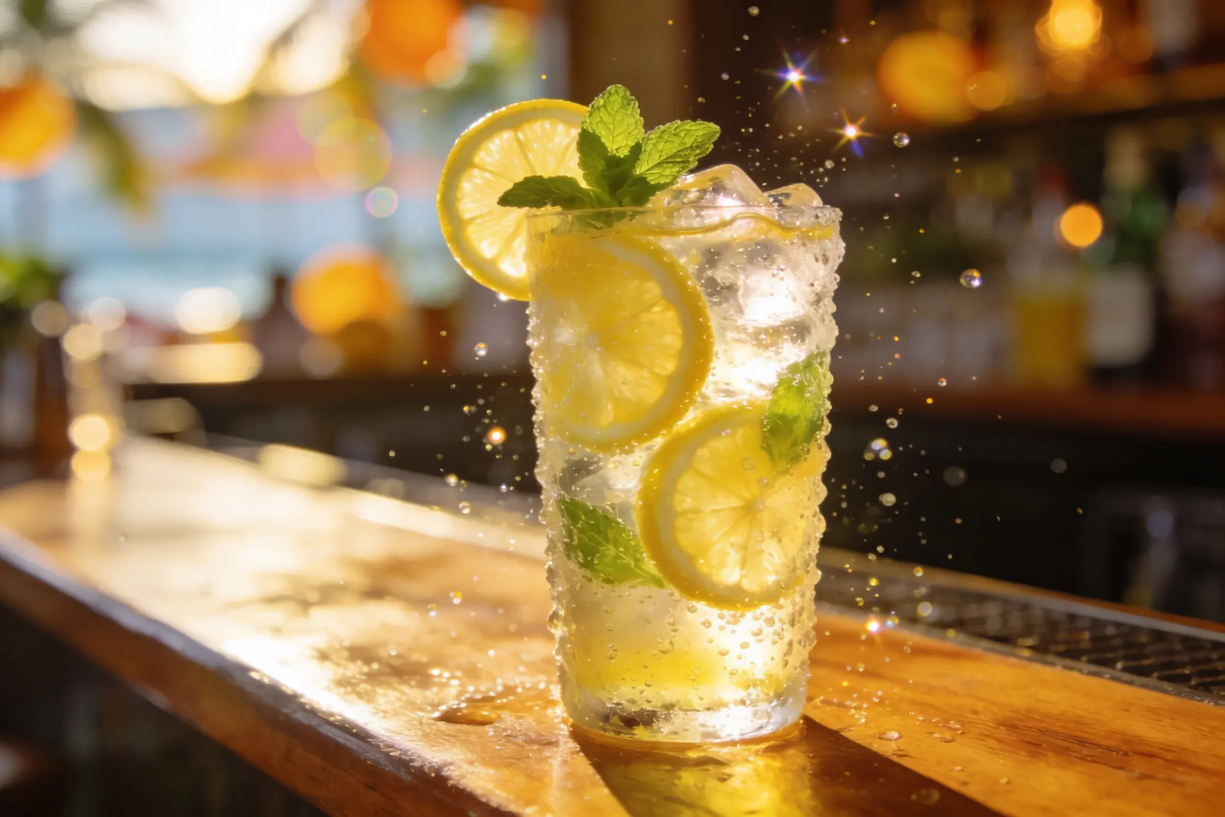Lemon Mint Soda Mocktail: Sunshine in a Glass
