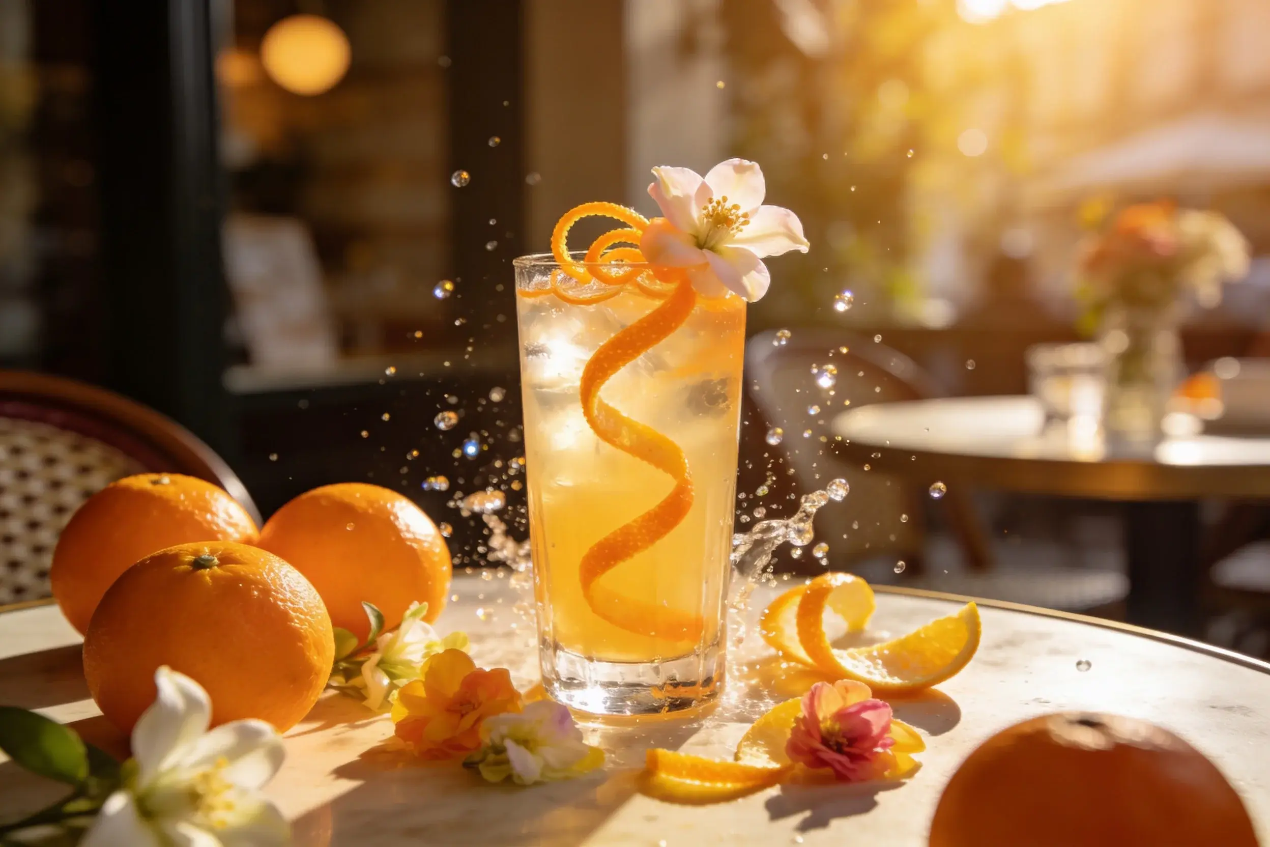 Orange Blossom Mocktail: Sunshine in a Glass
