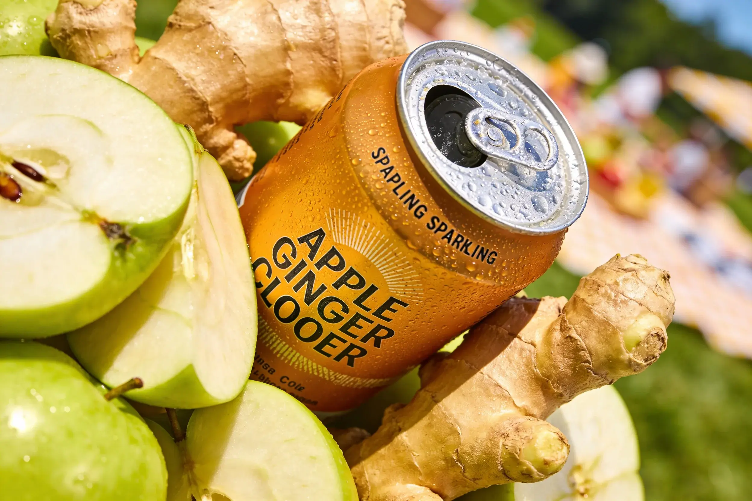 Apple Ginger Sparkling Cooler: Bright, Bold, Refreshing Buzz Unleashed